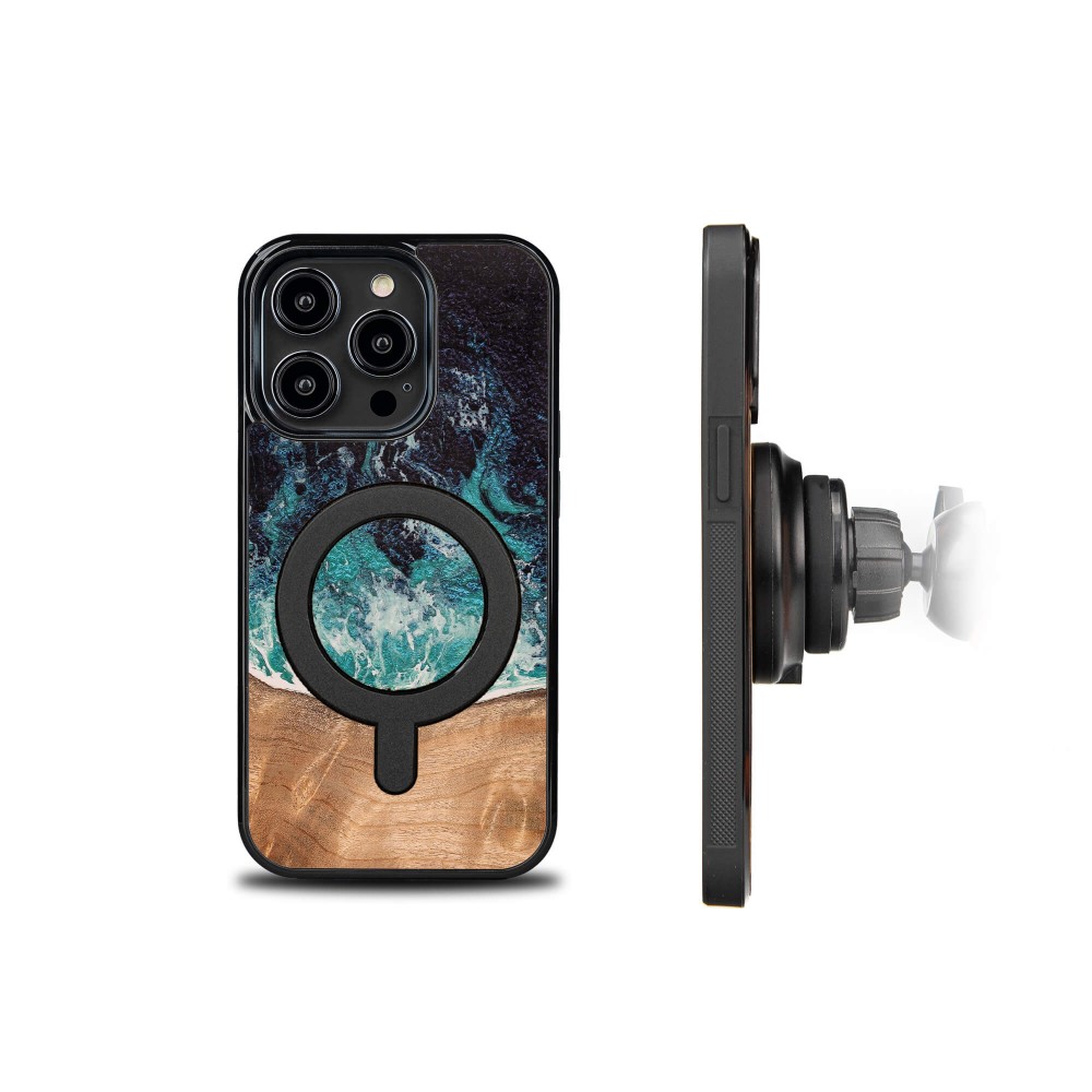 Etui Bewood Unique do iPhone 14 Pro - Dream Island z MagSafe (4)