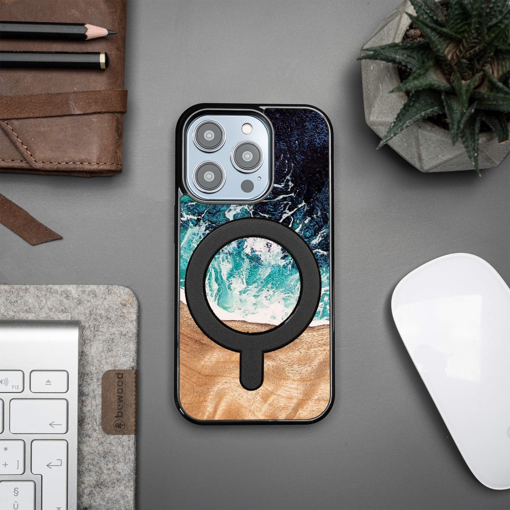 Etui Bewood Unique do iPhone 14 Pro - Dream Island z MagSafe (5)