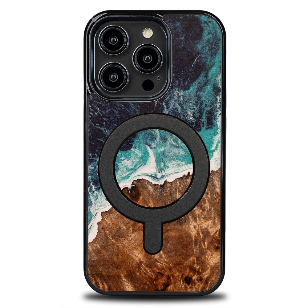 Etui Bewood Unique do iPhone 14 Pro - Dream Island z MagSafe (7)