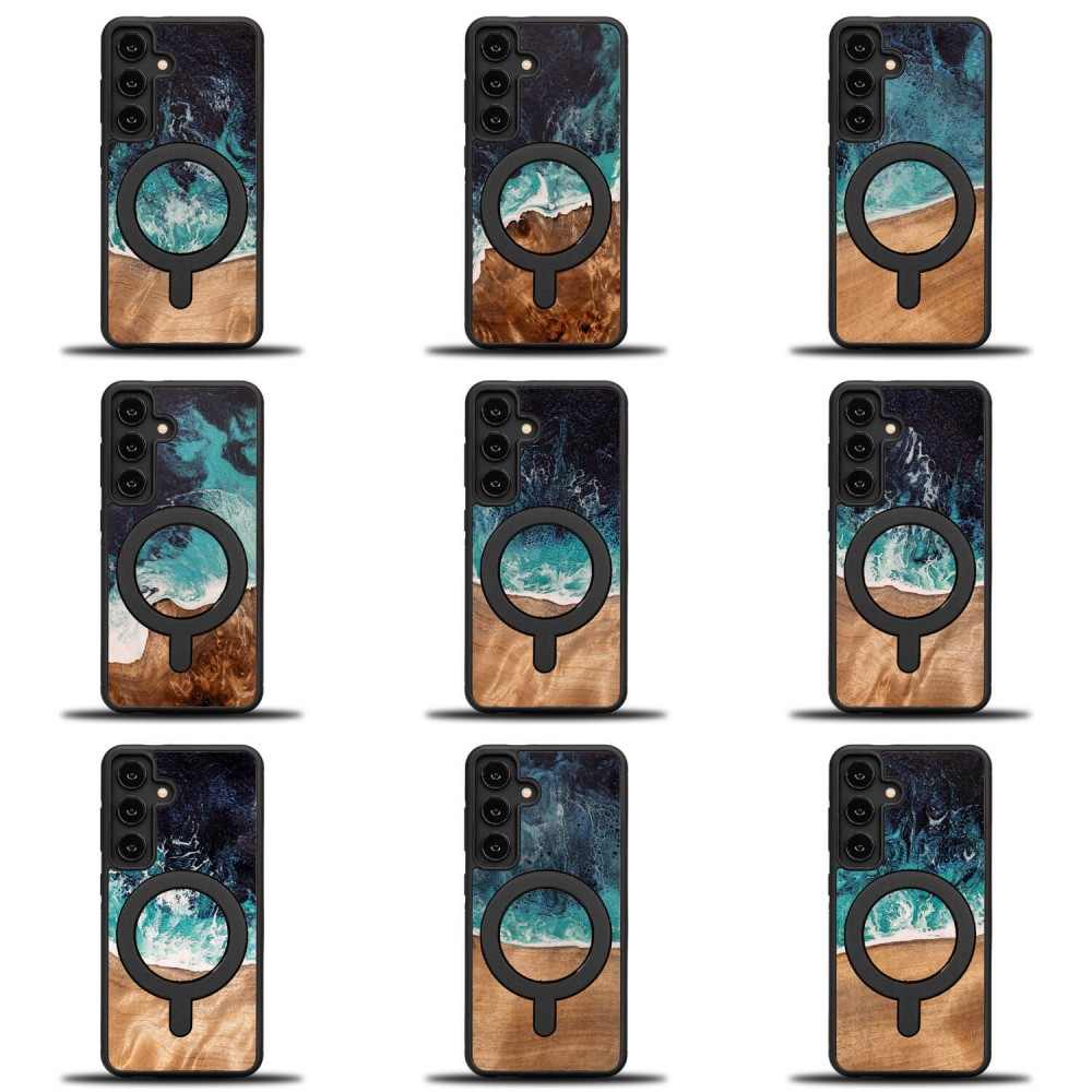 Etui Bewood Unique do Samsung Galaxy S25 - Dream Island z MagSafe (3)