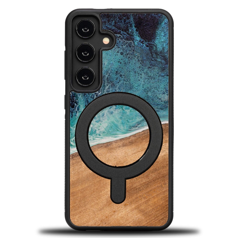 Etui Bewood Unique do Samsung Galaxy S25 - Dream Island z MagSafe (10)