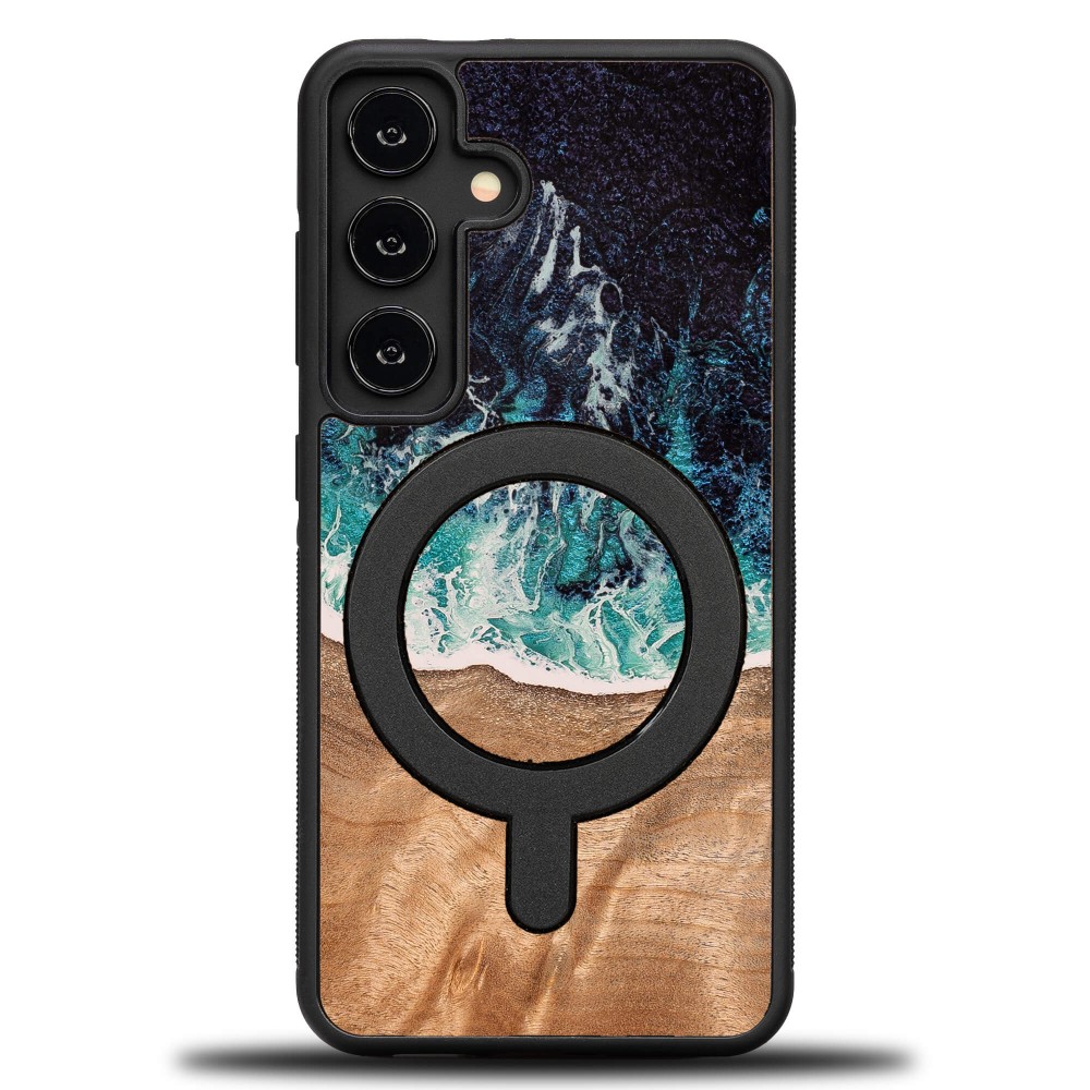 Etui Bewood Unique do Samsung Galaxy S25 - Dream Island z MagSafe (11)