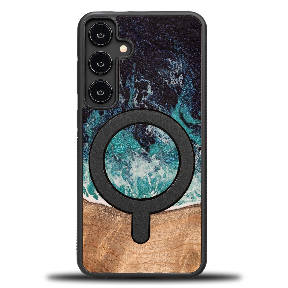 Etui Bewood Unique do Samsung Galaxy S24 FE - Dream Island z MagSafe (1)