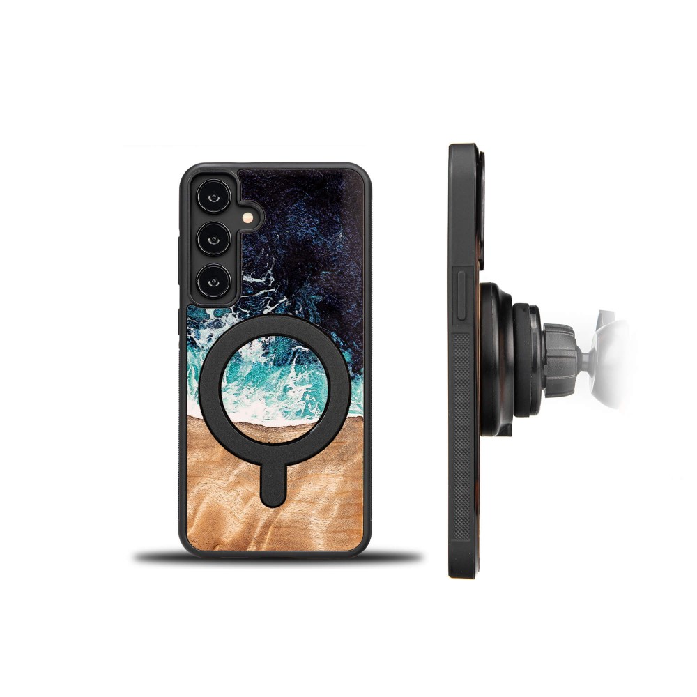 Etui Bewood Unique do Samsung Galaxy S24 FE - Dream Island z MagSafe (4)