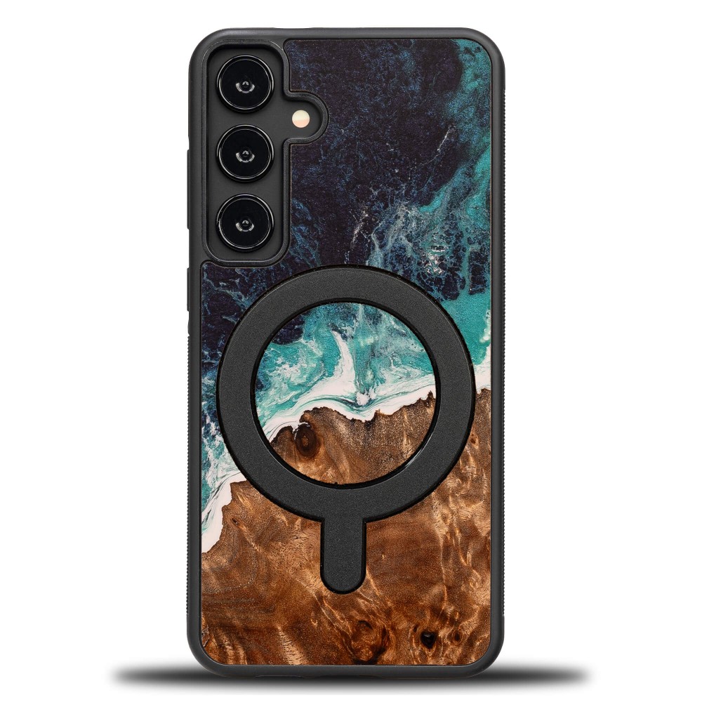 Etui Bewood Unique do Samsung Galaxy S24 FE - Dream Island z MagSafe (7)