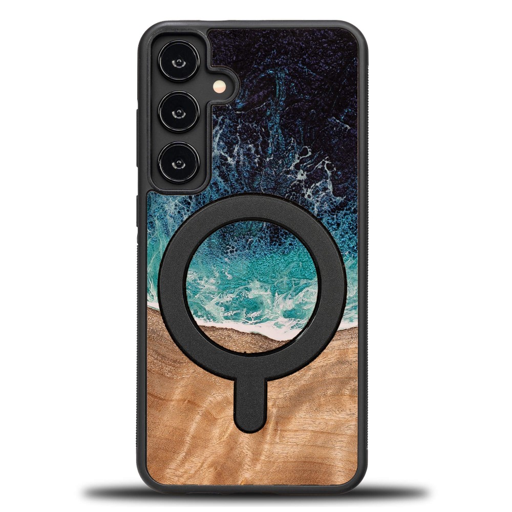 Etui Bewood Unique do Samsung Galaxy S24 FE - Dream Island z MagSafe (8)