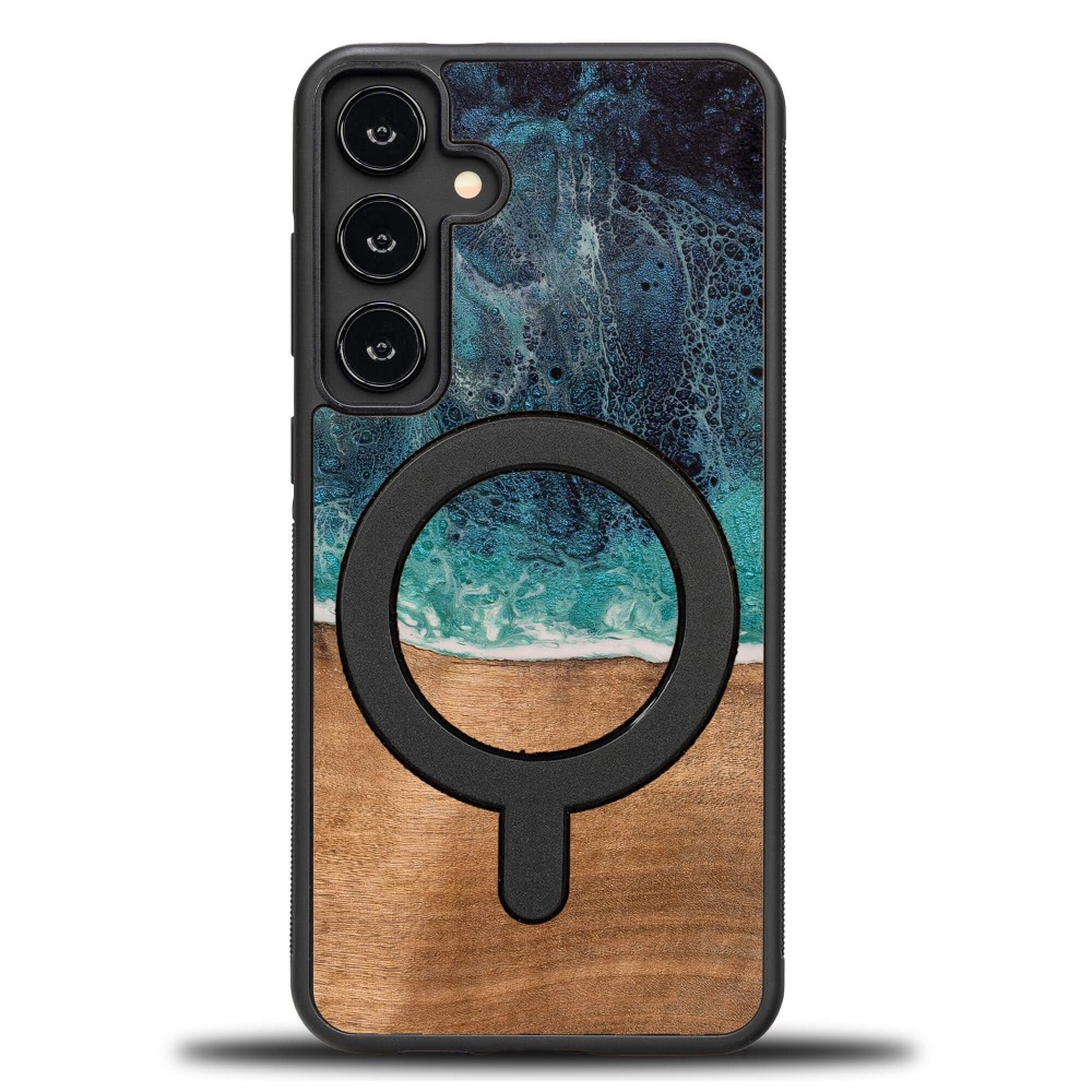 Etui Bewood Unique do Samsung Galaxy S24 FE - Dream Island z MagSafe (9)