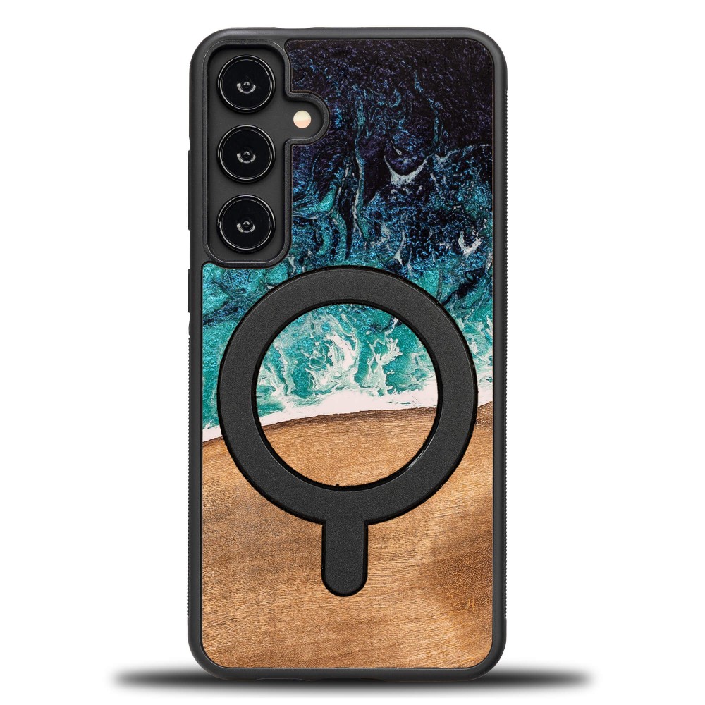 Etui Bewood Unique do Samsung Galaxy S24 FE - Dream Island z MagSafe (12)