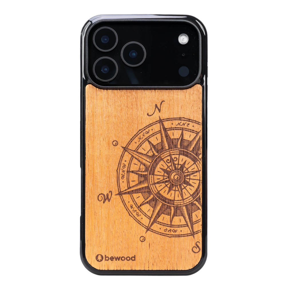 Drewniane Etui Bewood do iPhone 17 Pro Max TRAVELER MERBAU (1)