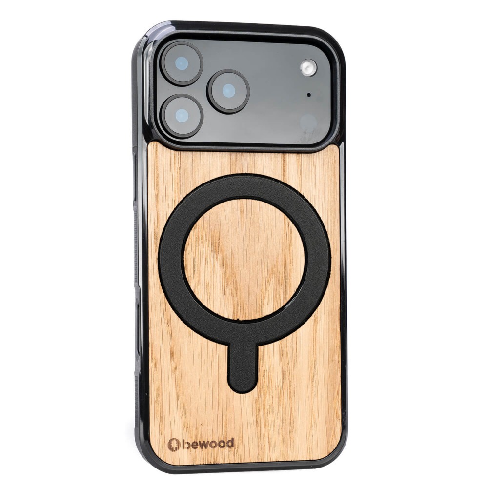 Drewniane Etui Bewood do iPhone 17 Pro Max DĄB z MagSafe (2)
