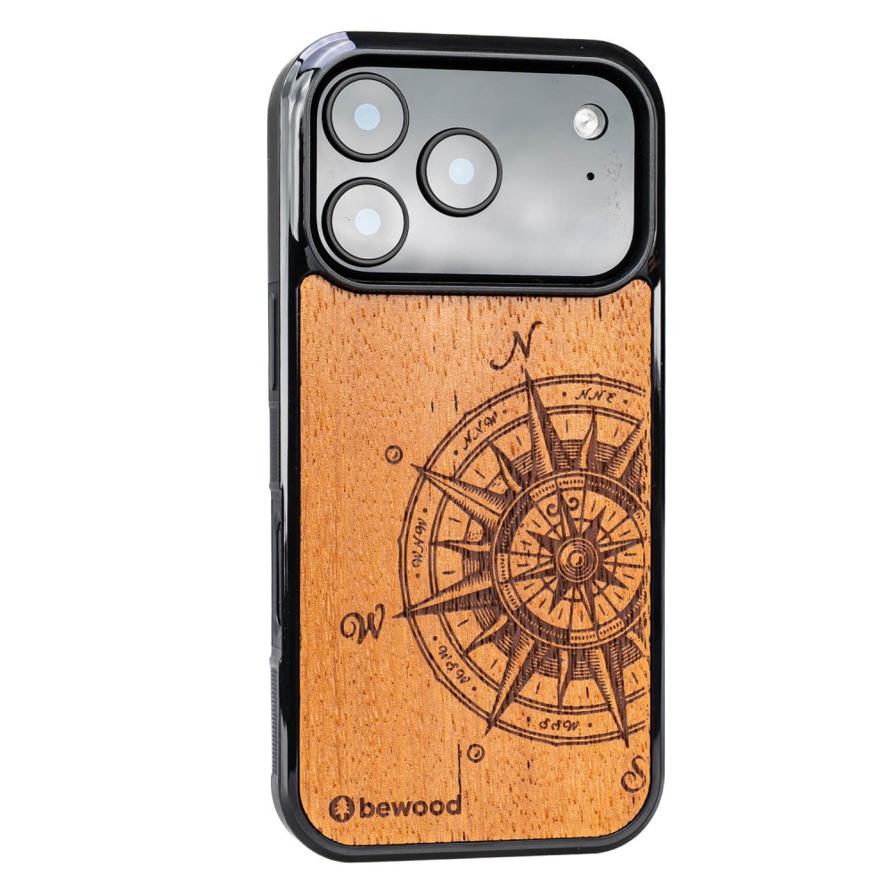 Drewniane Etui Bewood do iPhone 17 Pro TRAVELER MERBAU (2)
