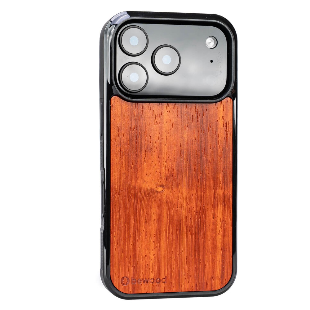 Drewniane Etui Bewood do iPhone 17 Pro PADOUK (2)