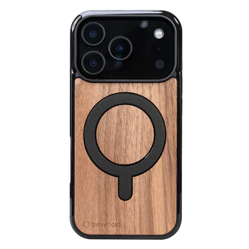 Drewniane Etui Bewood do iPhone 17 Pro ORZECH AMERYKAŃSKI z MagSafe (1)