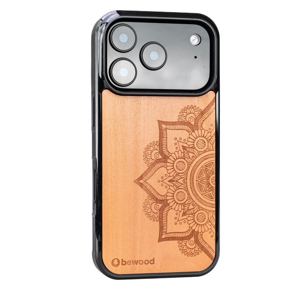 Apple iPhone 17 Pro Mandala Apple Tree Bewood Wood Case (2)