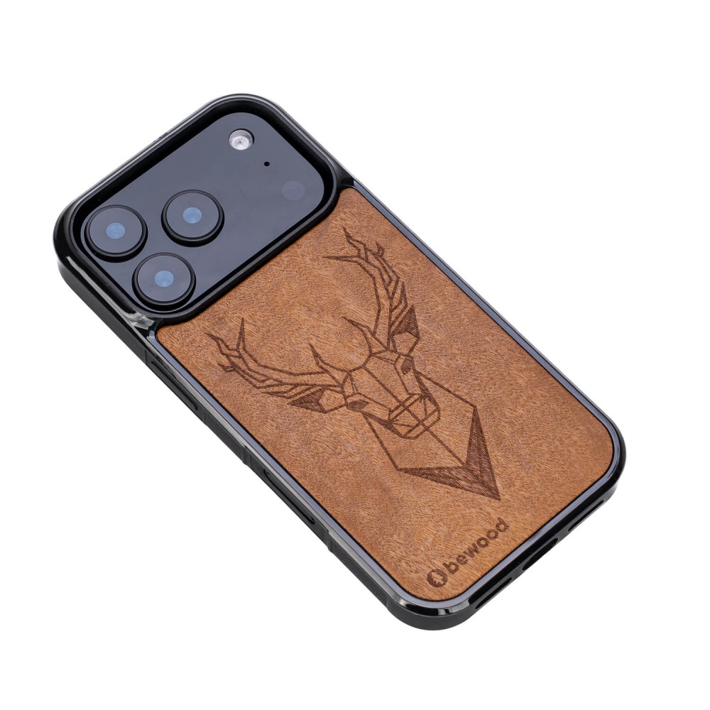 Drewniane Etui Bewood do iPhone 17 Pro JELEŃ IMBUIA (3)