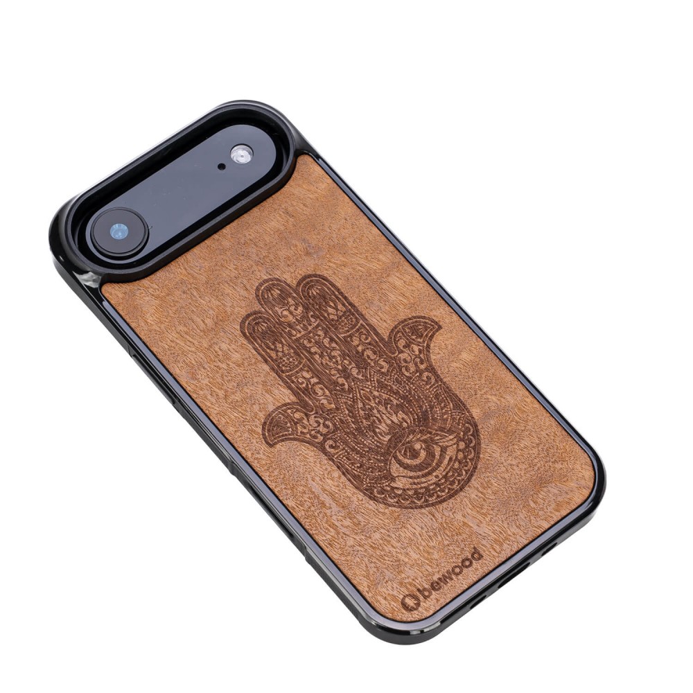 Drewniane Etui Bewood do iPhone Air HAMSA IMBUIA (3)