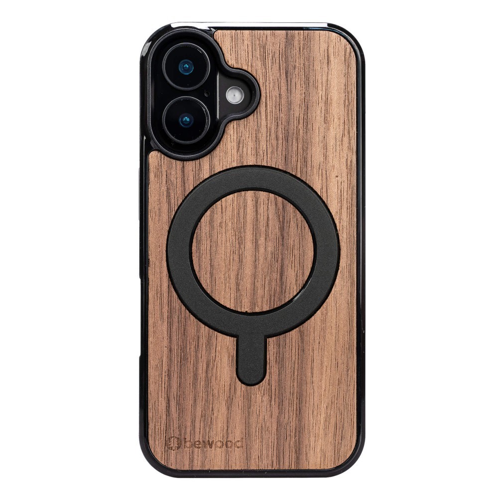 Drewniane Etui Bewood do iPhone 17 ORZECH AMERYKAŃSKI z MagSafe (1)