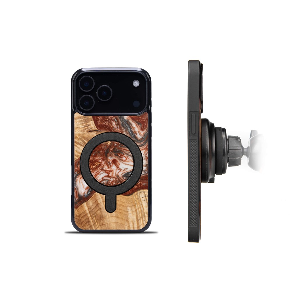 Bewood Resin Case for Apple iPhone 17 Pro Max - Planets - Venus with MagSafe with MagSafe (3)