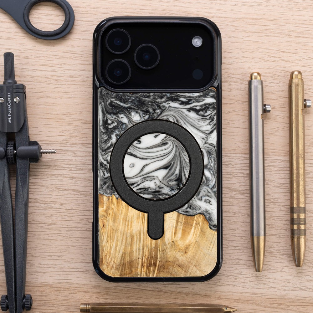 Bewood Resin Case for Apple iPhone 17 Pro Max - 4 Elements - Earth with MagSafe (4)