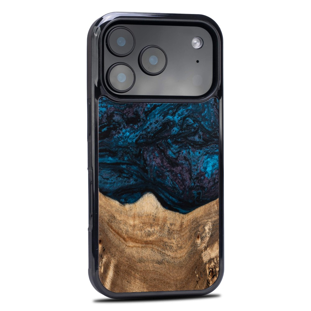 Bewood Resin Case for Apple iPhone 17 Pro - Planets - Neptune (2)