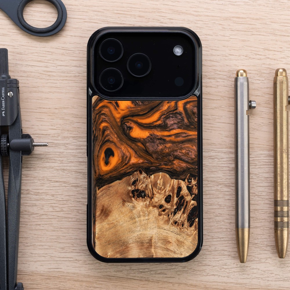 Etui Bewood Unique do iPhone 17 Pro - Orange (3)