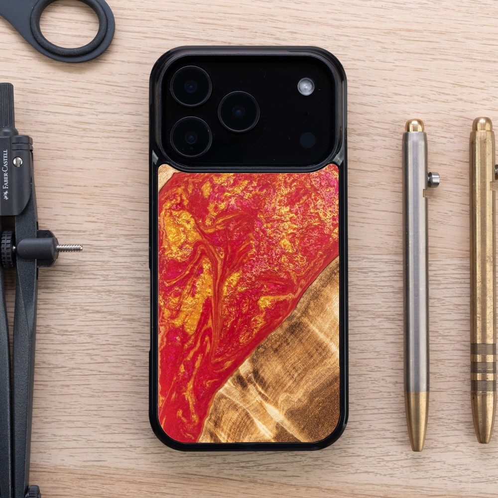 Etui Bewood Unique do iPhone 17 Pro - Neons - Paris (3)