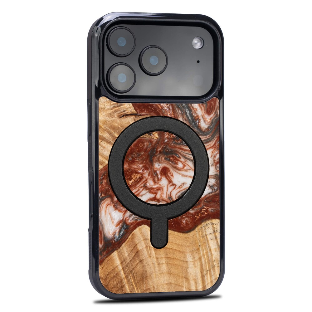 Bewood Resin Case for Apple iPhone 17 Pro - Planets - Venus with MagSafe with MagSafe (2)