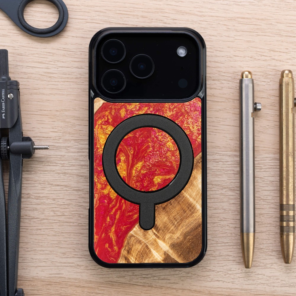 Bewood Resin Case for Apple iPhone 17 Pro - Neons - Paris with MagSafe (4)