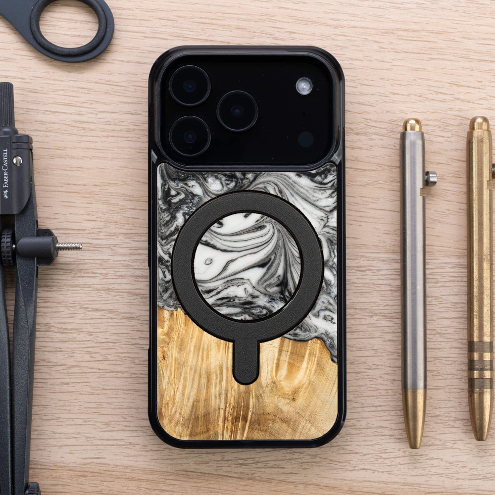 Bewood Resin Case for Apple iPhone 17 Pro - 4 Elements - Earth with MagSafe (4)