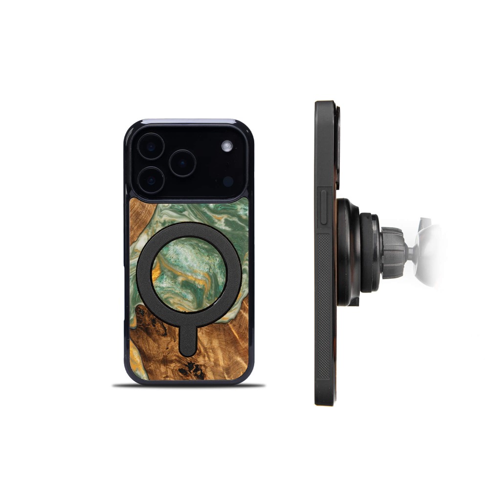 Etui Bewood Unique do iPhone 17 Pro - 4 Żywioły - Woda z MagSafe (3)