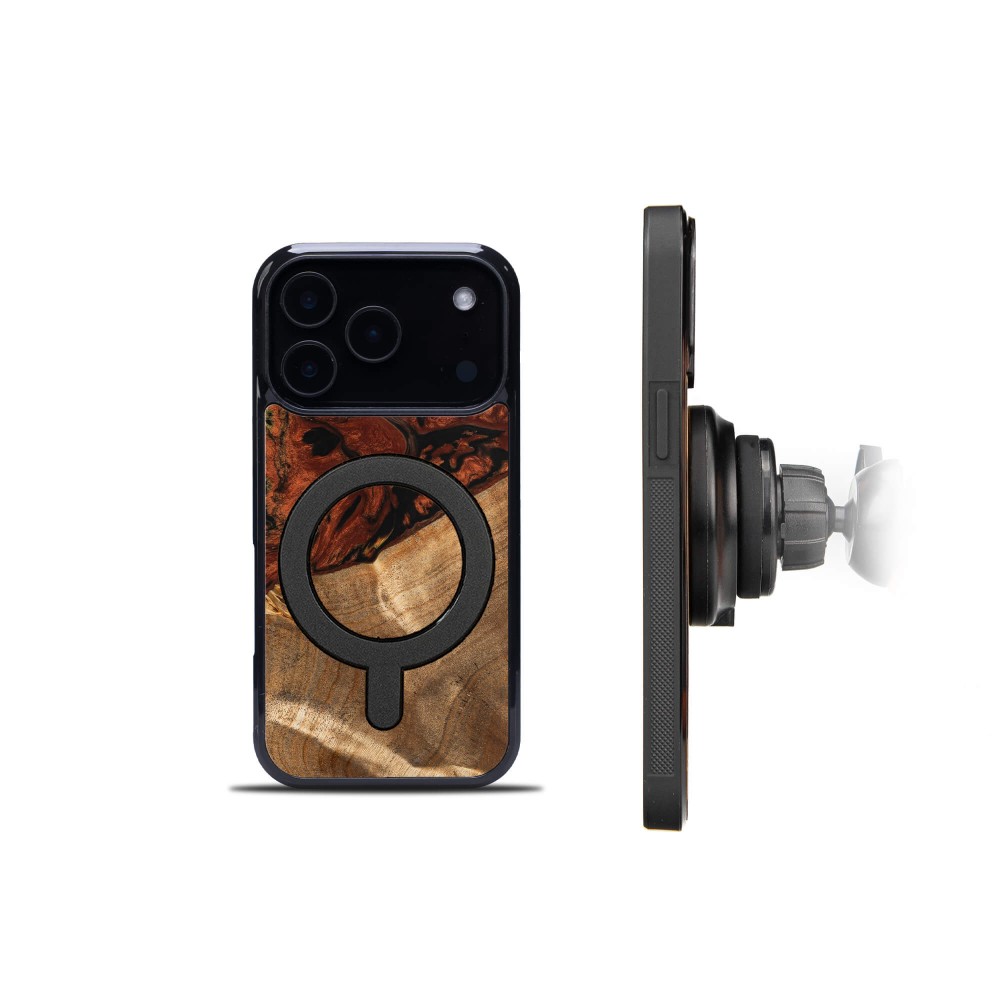 Bewood Resin Case for Apple iPhone 17 Pro - 4 Elements - Fire with MagSafe (3)