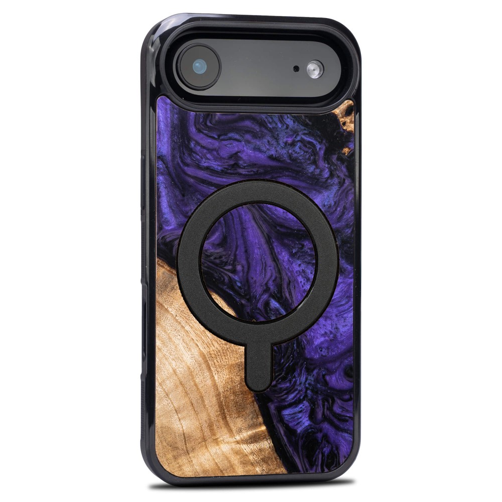 Bewood Resin Case for Apple iPhone 17 Air - Violet with MagSafe (2)