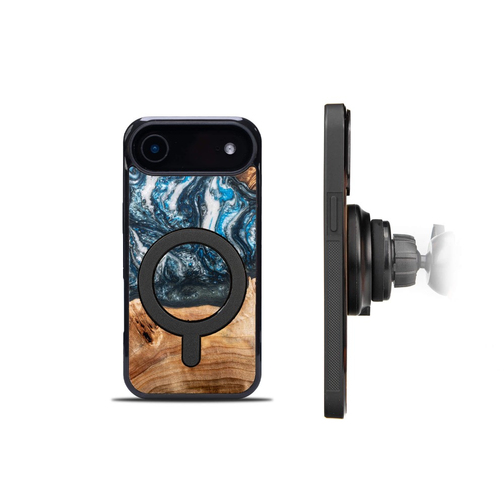 Etui Bewood Unique do iPhone Air - Planets - Ziemia z MagSafe (3)