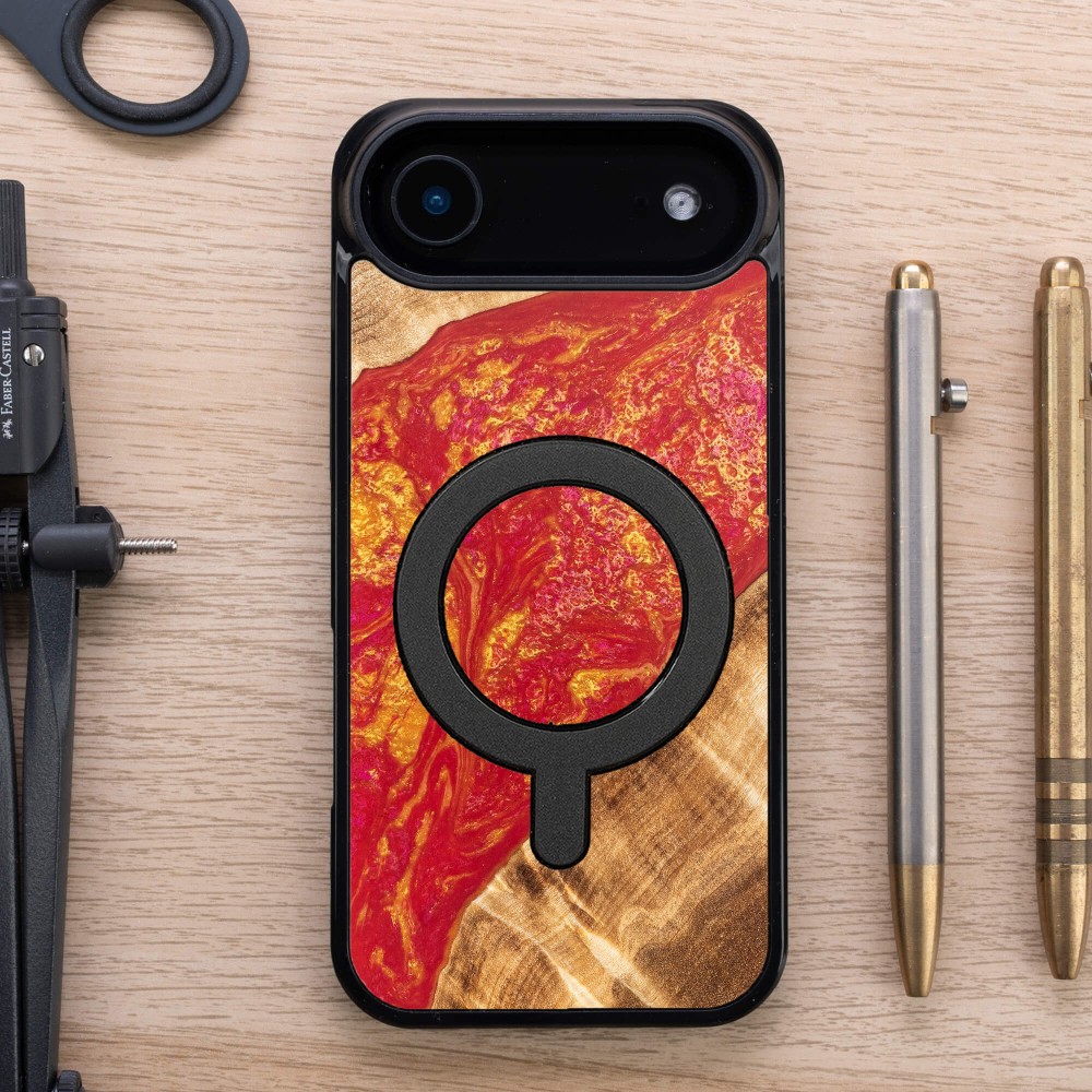 Etui Bewood Unique do iPhone Air - Neons - Paris z MagSafe (4)