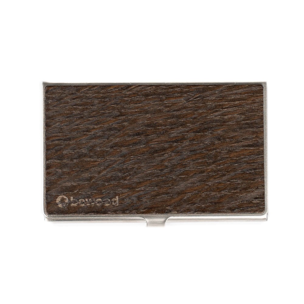 Drewniany Wizytownik Bewood Inox Dąb Wędzony (2)