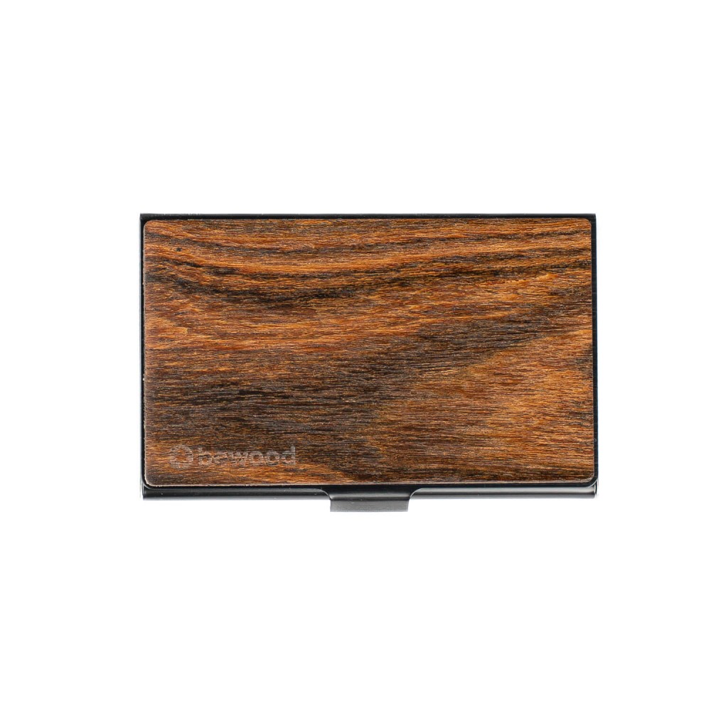 Business Card Holder Black Bocote (2)