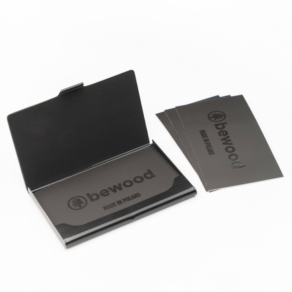 Business Card Holder Black Bocote (3)