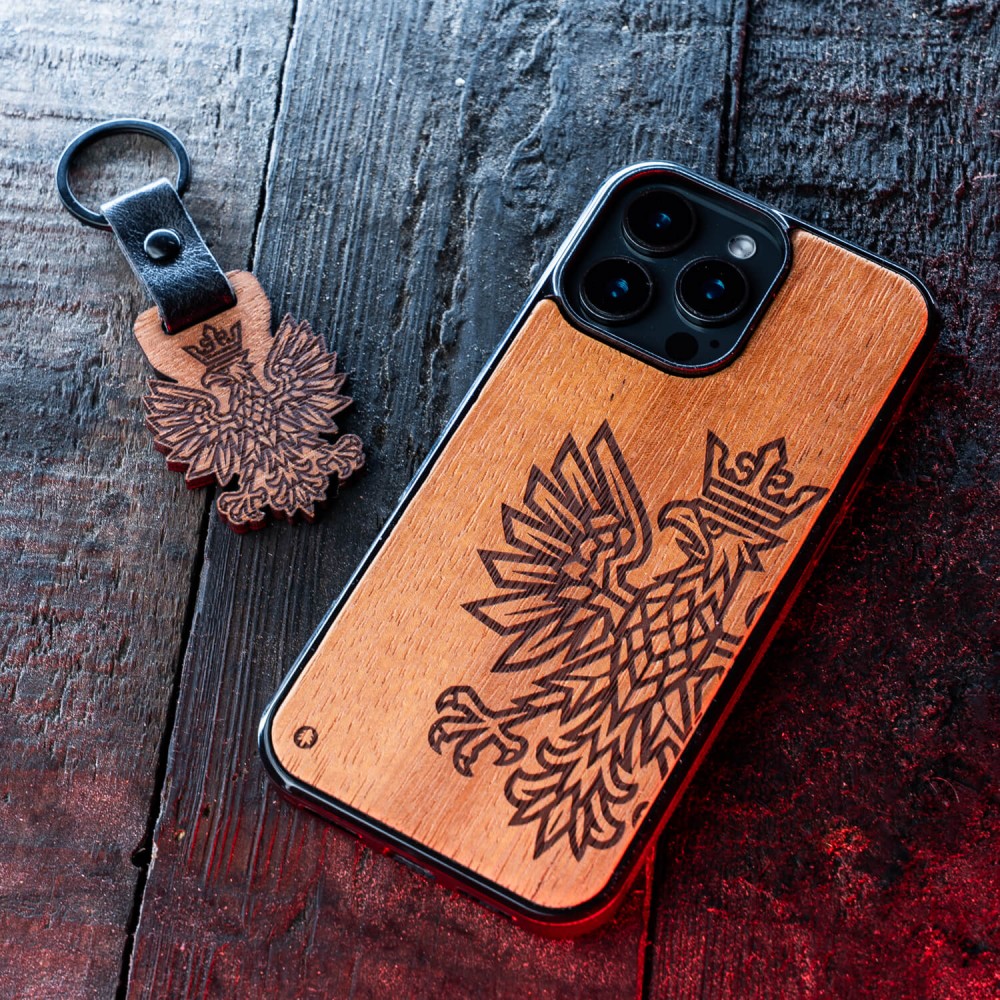 Wooden Keychain - Polish Eagle (3)