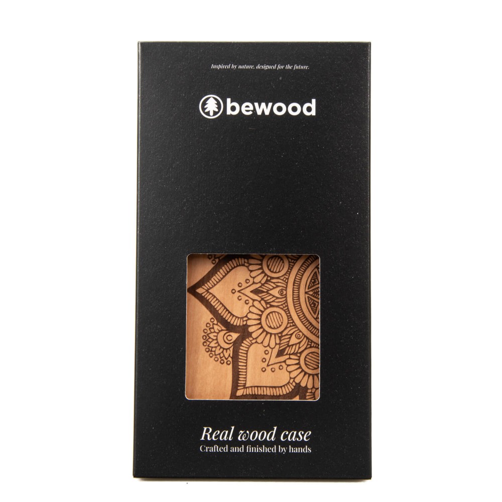 Motorola G85 5G Mandala Apple Tree Bewood Wood Case (2)