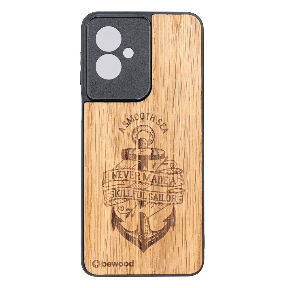 Drewniane Etui Bewood do Motorola G55 5G KOTWICA DĄB (1)