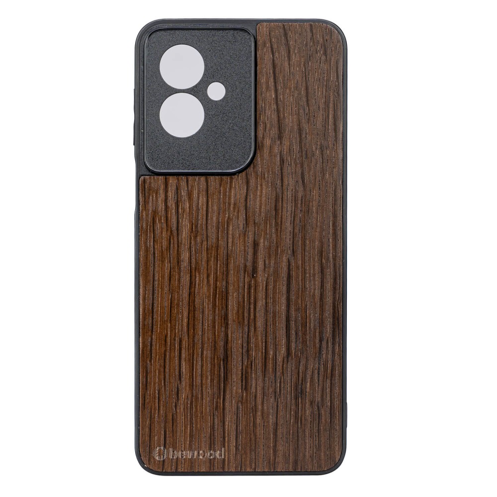 Drewniane Etui Bewood do Motorola G55 5G DĄB WĘDZONY (1)