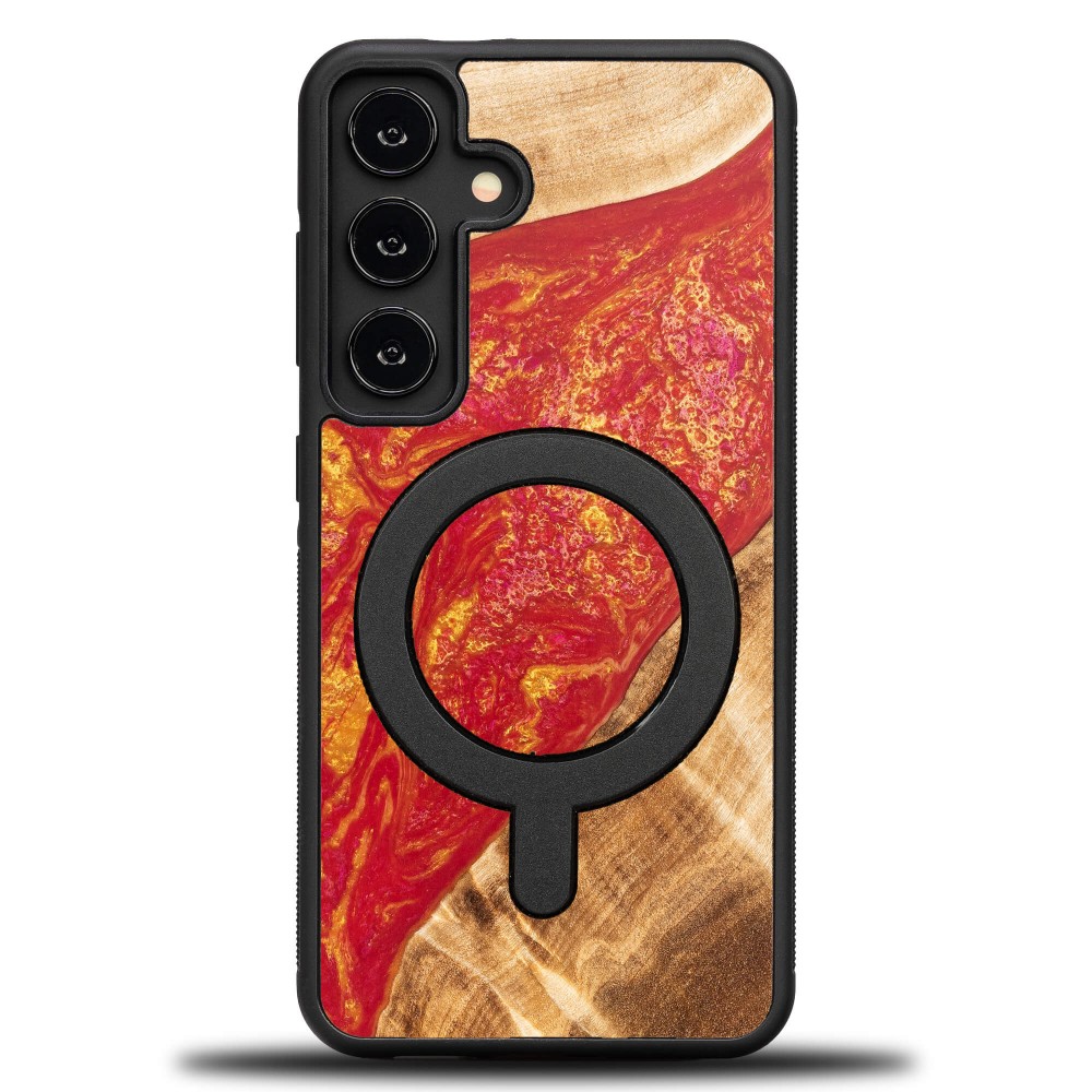 Bewood Resin Case for Samsung Galaxy S25 FE - Neons - Paris with MagSafe (1)