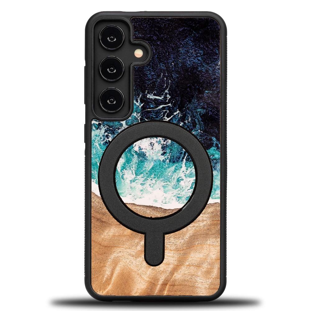 Bewood Resin Case for Samsung Galaxy S25 FE - Dream Island with MagSafe (5)