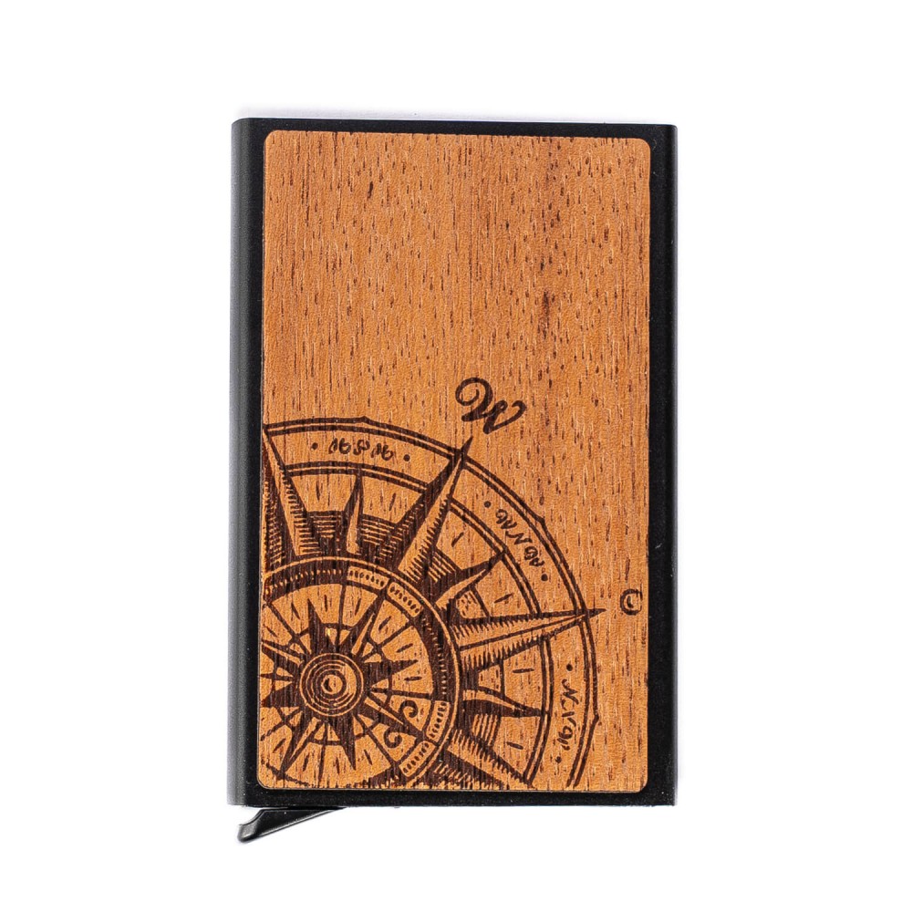Etui na karty Bewood Traveler Merbau (2)