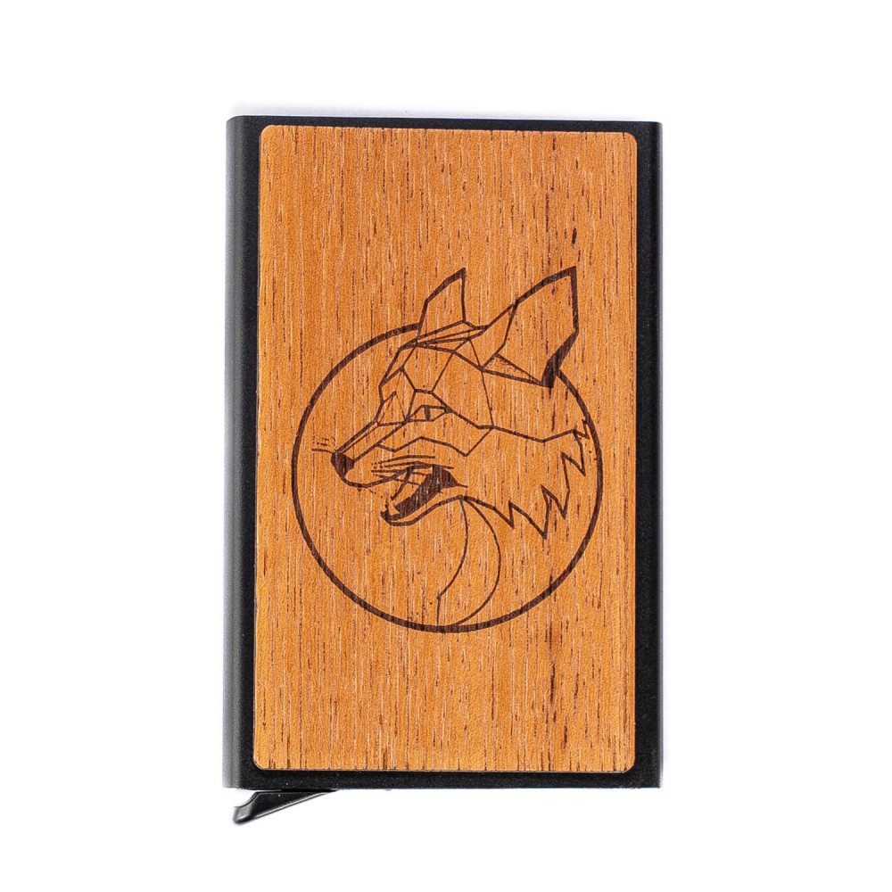 Etui na karty Bewood Lis Merbau (2)