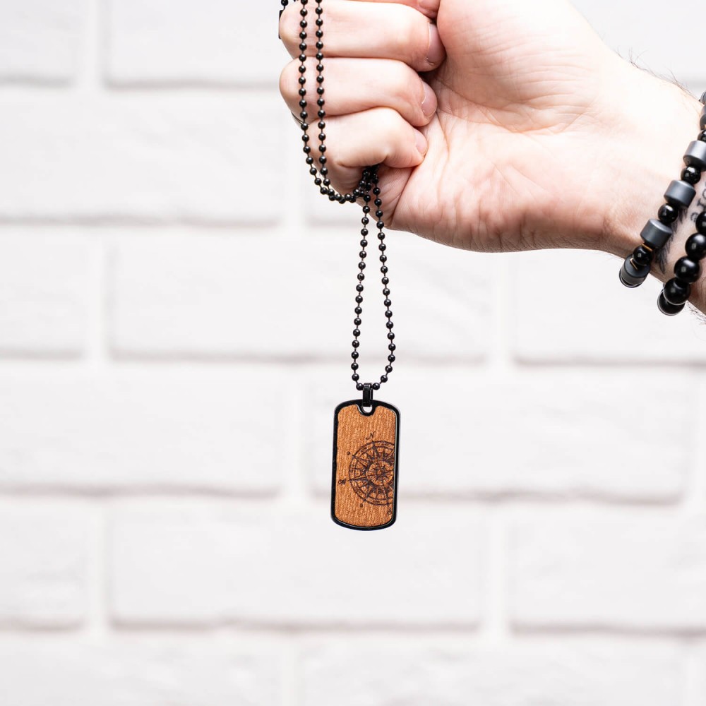 Nieśmiertelnik Bewood - Róza Wiatrów - Merbau (4)