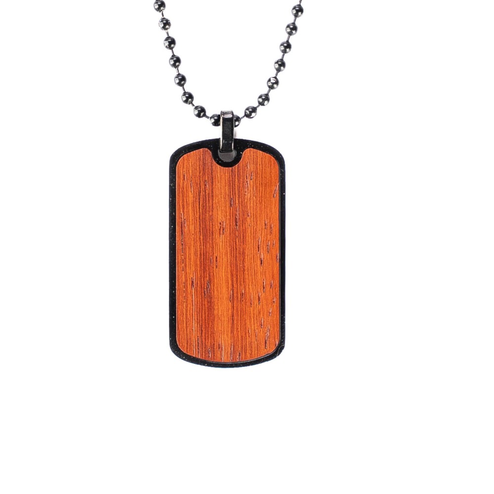 Nieśmiertelnik Bewood - Padouk (1)