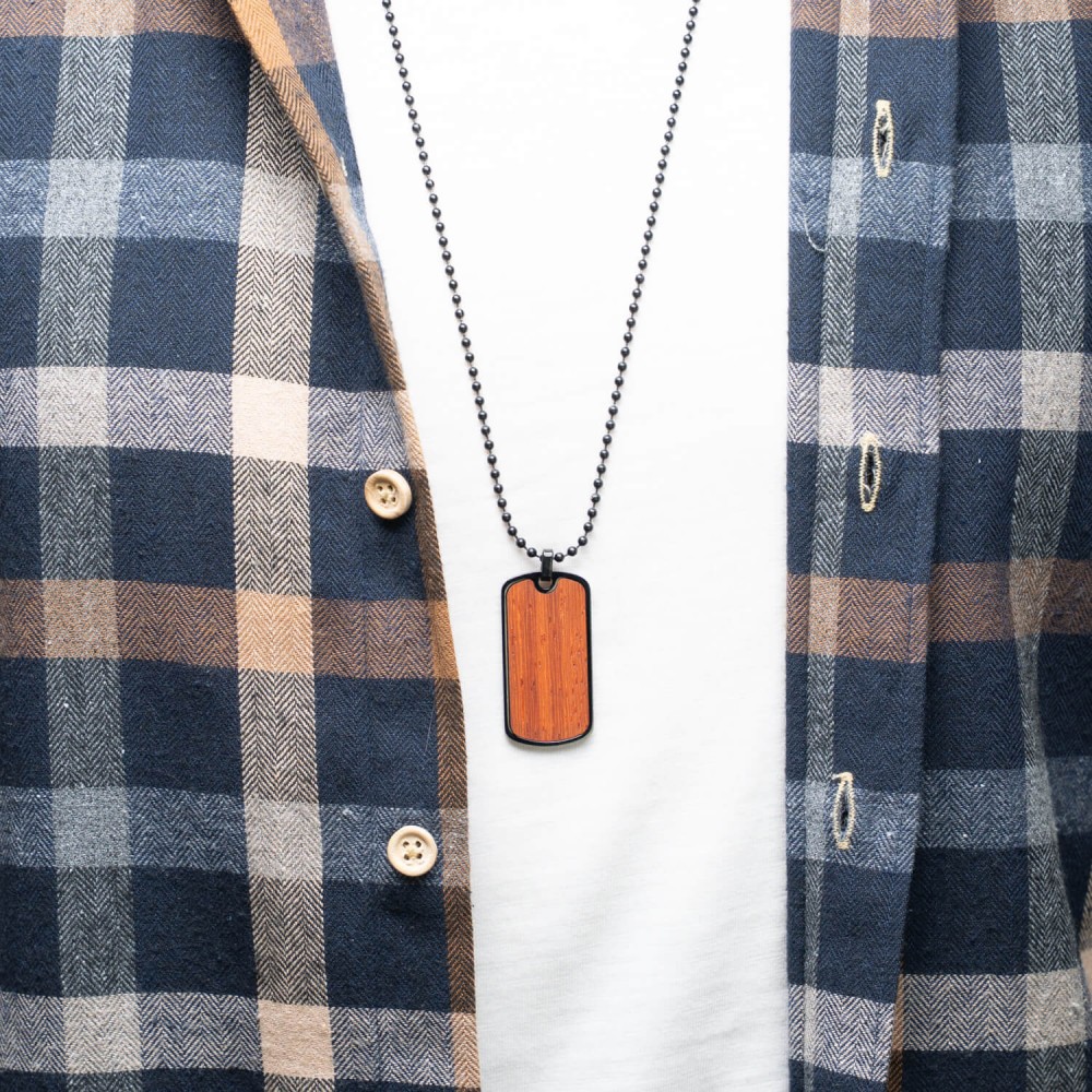 Nieśmiertelnik Bewood - Padouk (5)