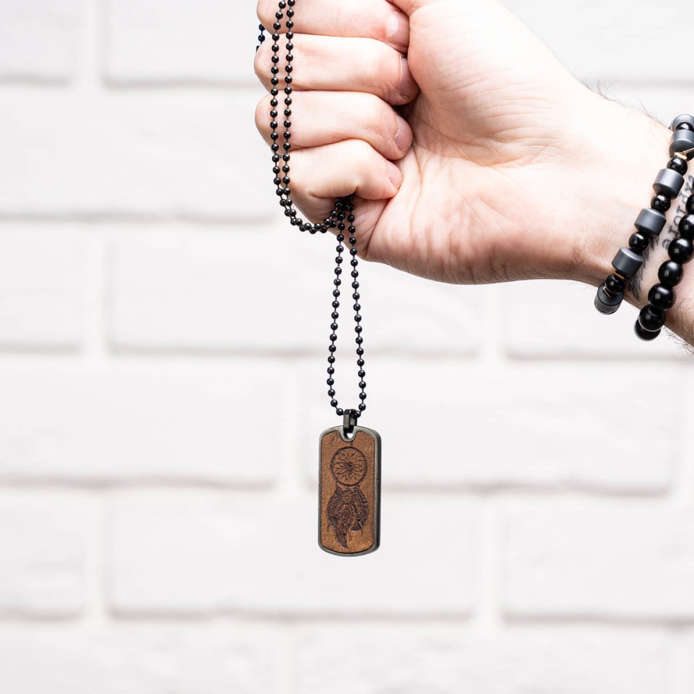 Nieśmiertelnik Bewood - Łapacz Snów - Imbuia (4)