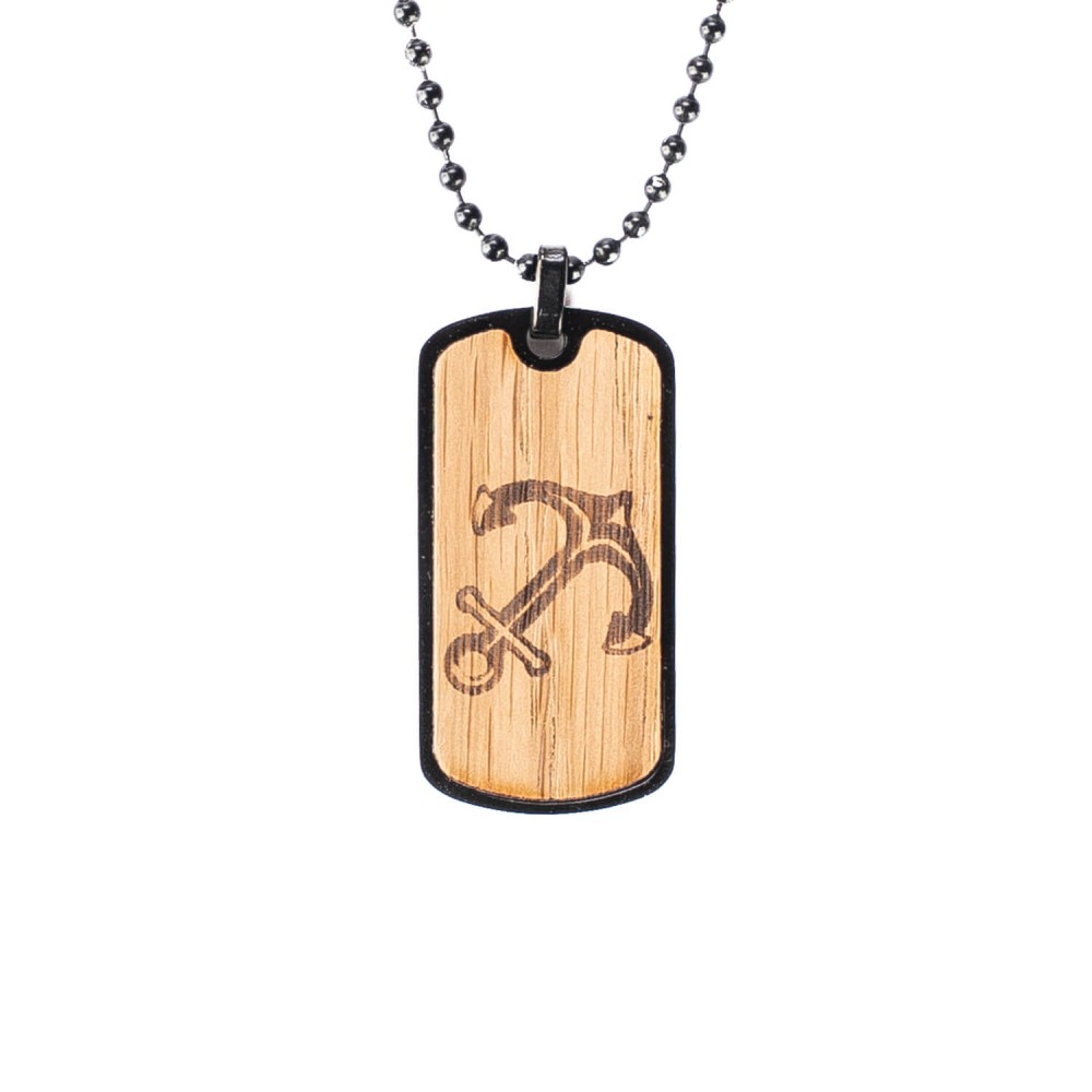 Nieśmiertelnik Bewood - Kotwica - Dąb (1)